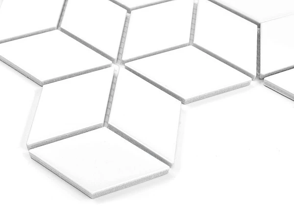 Mini Rombic White 48 DUNIN – płytki – płytki i mozaiki DUNIN Wallstar