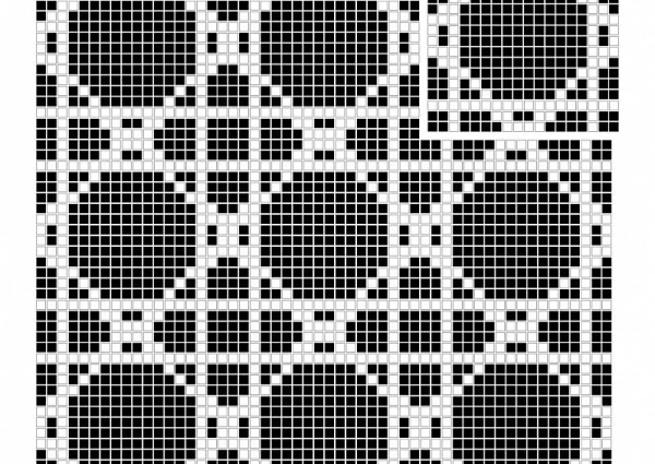 Pure B&W Radiant 15 DUNIN – mozaiki – płytki i mozaiki DUNIN Wallstar
