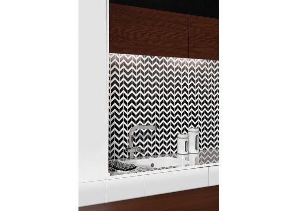 PURE WHITE CHEVRON MIX