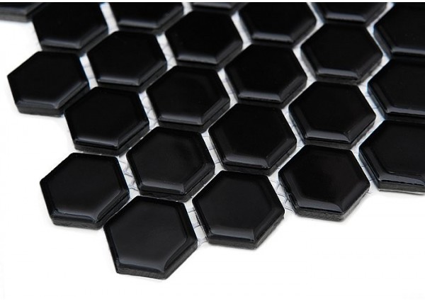 MINI HEXAGON BLACK