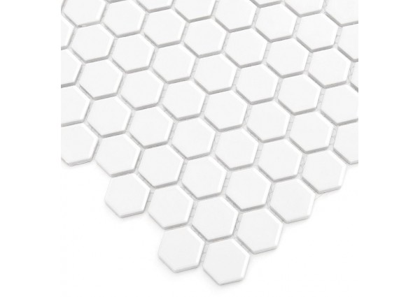MINI HEXAGON WHITE
