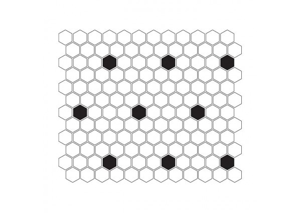 MINI HEXAGON B&W SPOT