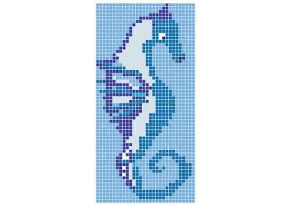 Q Sea Horse DUNIN – mozaiki basenowe – płytki i mozaiki DUNIN Wallstar