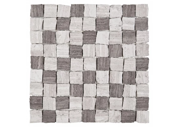 WOODSTONE GREY BEND 32 matt DUNIN – mozaiki kamienne – DUNIN Wallstar
