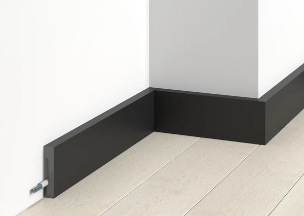 Listwa przypodłogowa czarna Mardom Decor MD359B - Listwa Mardom Decor