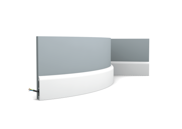 ORAC  SX183 flex gięta Listwa przypodłogowa