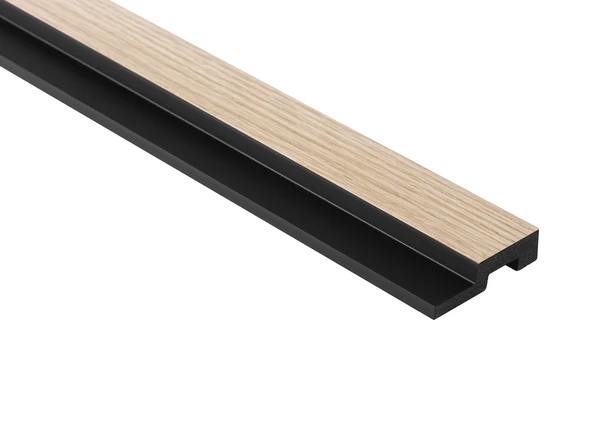 Zakończenie prawe Lamelli Medio Dąb Jasny L0202R Mardom Decor - Lamele ścienne