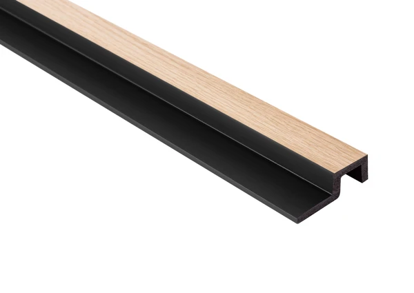 Zakończenie prawe Lamelli Largo Dąb Jasny L0302R Mardom Decor - Lamele ścienne
