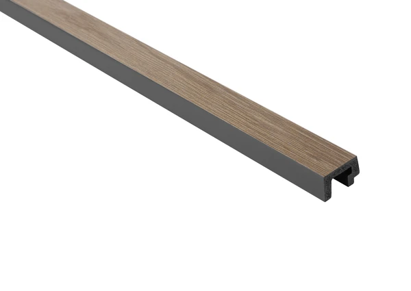 Zakończenie lewe Lamelli Largo Dąb Szary L0303L Mardom Decor - Lamele ścienne Mardom