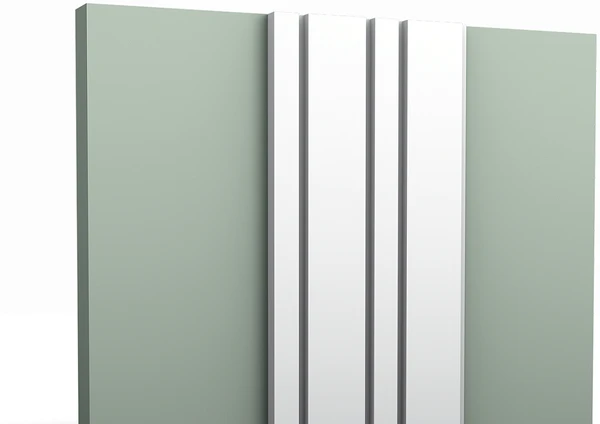 Gięty panel ścienny 3D ORAC DECOR W119F - elastyczna sztukateria Orac Decor.