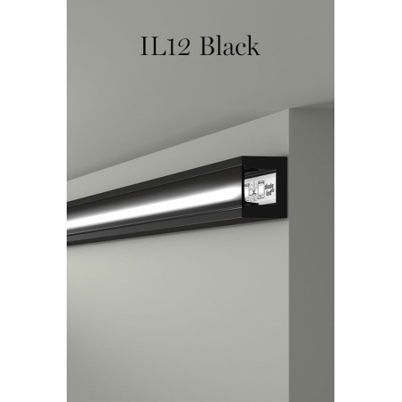 NMC IL12 black Listwa ścienna