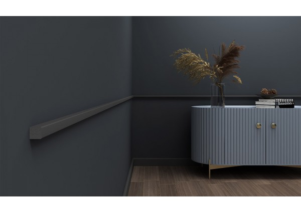 Krome N1818B czarna listwa ścienna