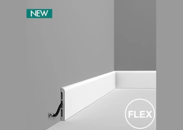 Listwa przypodłogowa ORAC SX184 Flex gięta - listwy Orac Decor