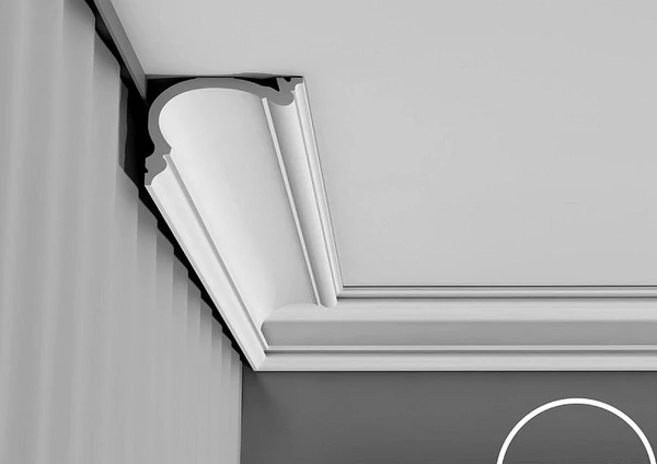 Listwa sufitowa karniszowa ORAC DECOR C341FLEX - gięte listwy Orac Decor