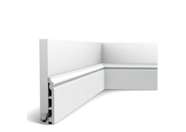 SX118-ral9003 listwa przypodłogowa ORAC DECOR - listwy przypodłogowe Orac