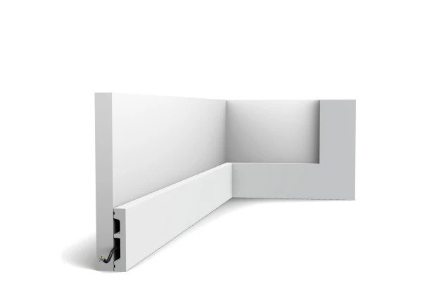 Listwa przypodłogowa SX157-RAL9003 ORAC DECOR - Malowane listwy Orac